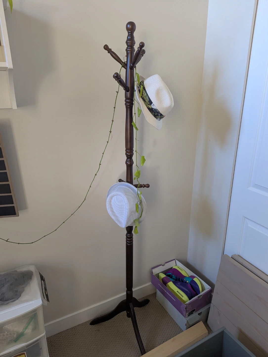Wooden Coat Rack Stand - photo 4