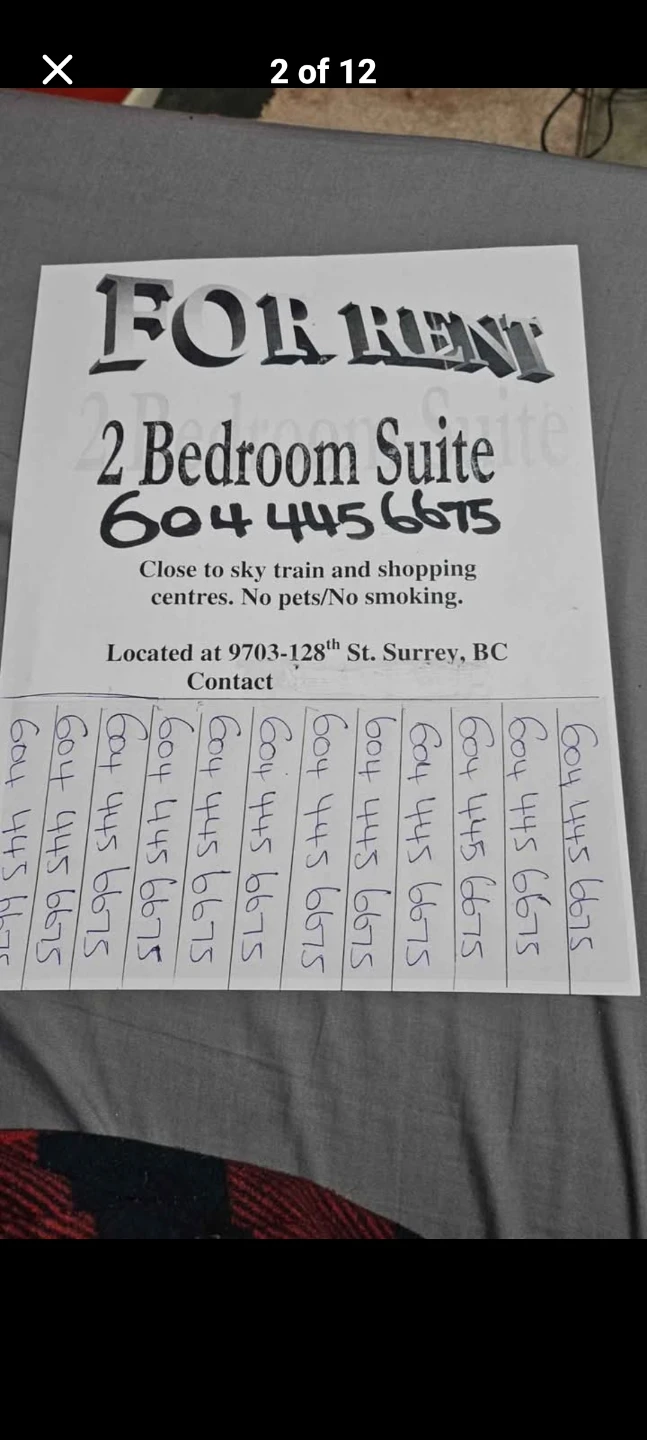 2 Beds 1 Bath - basement
