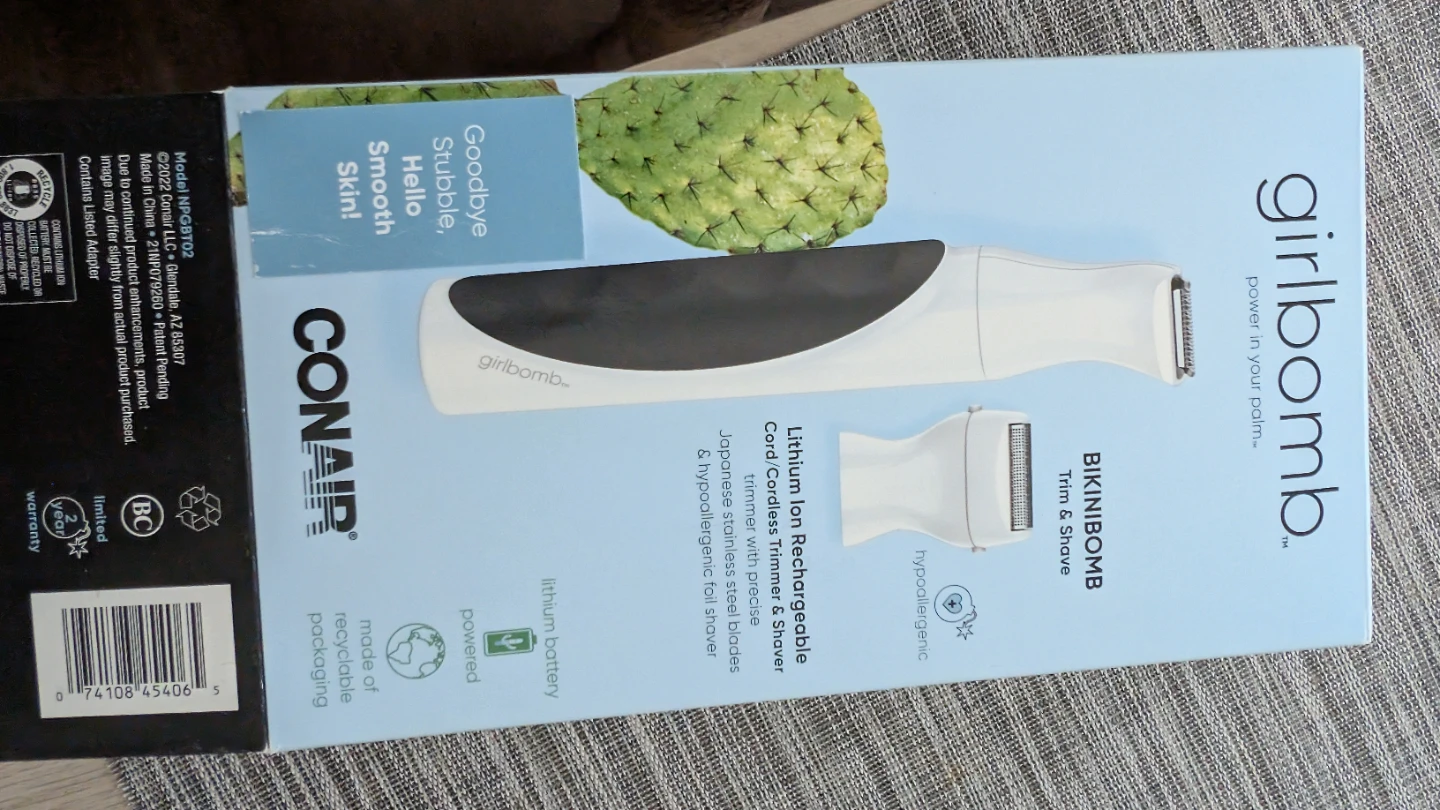 Conair Girlbomb Bikinibomb Trimmer & Shaver (New) - photo 4