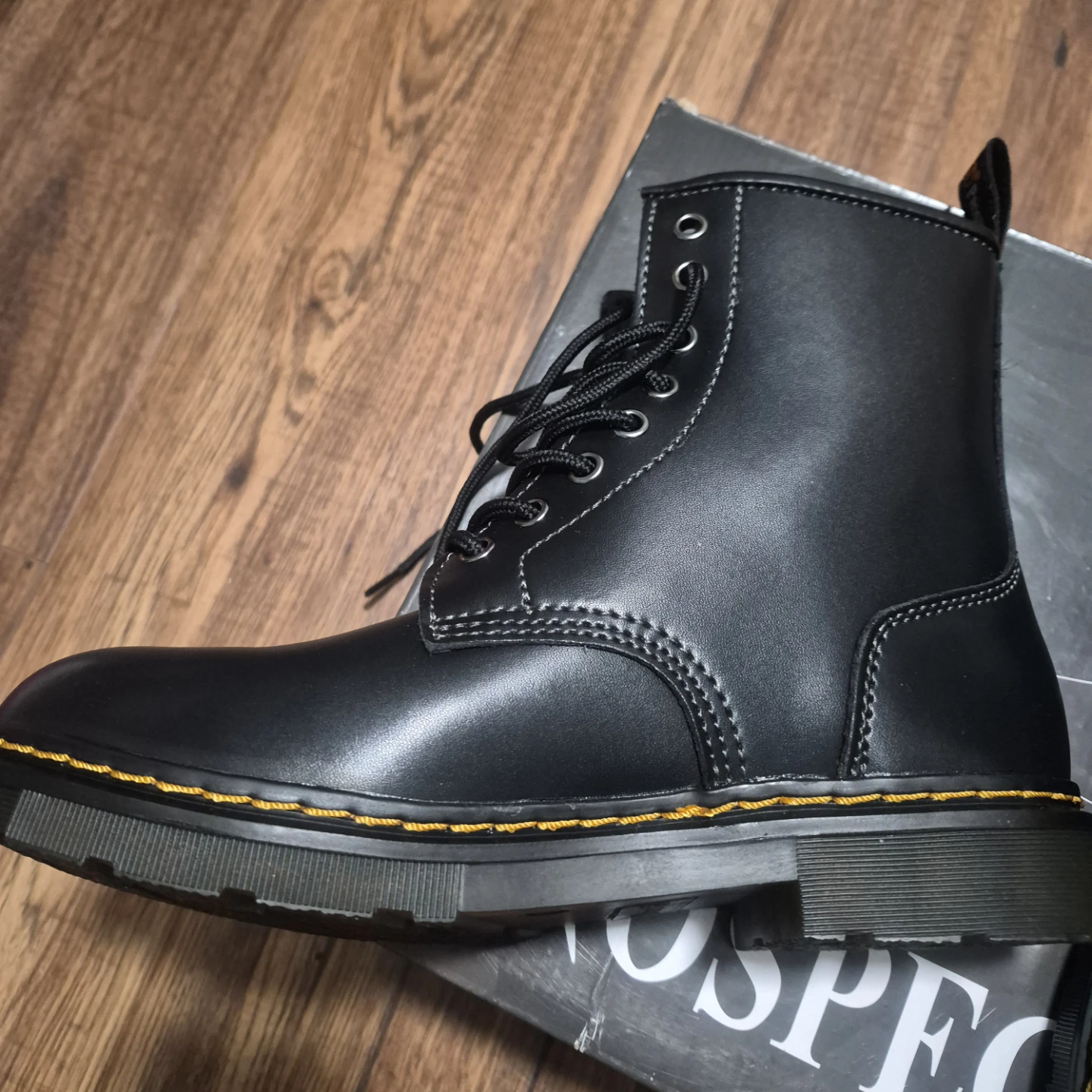Prospector Black Boots - Men's 7 / Ladies' 9 - photo 2