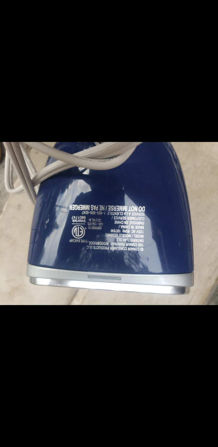 Conair GS38NXC Handheld Fabric Steamer - photo 2