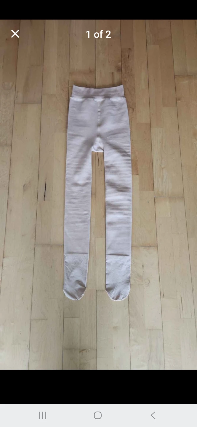 Nude Fleece Lined Tights, Leggings (Brand New)