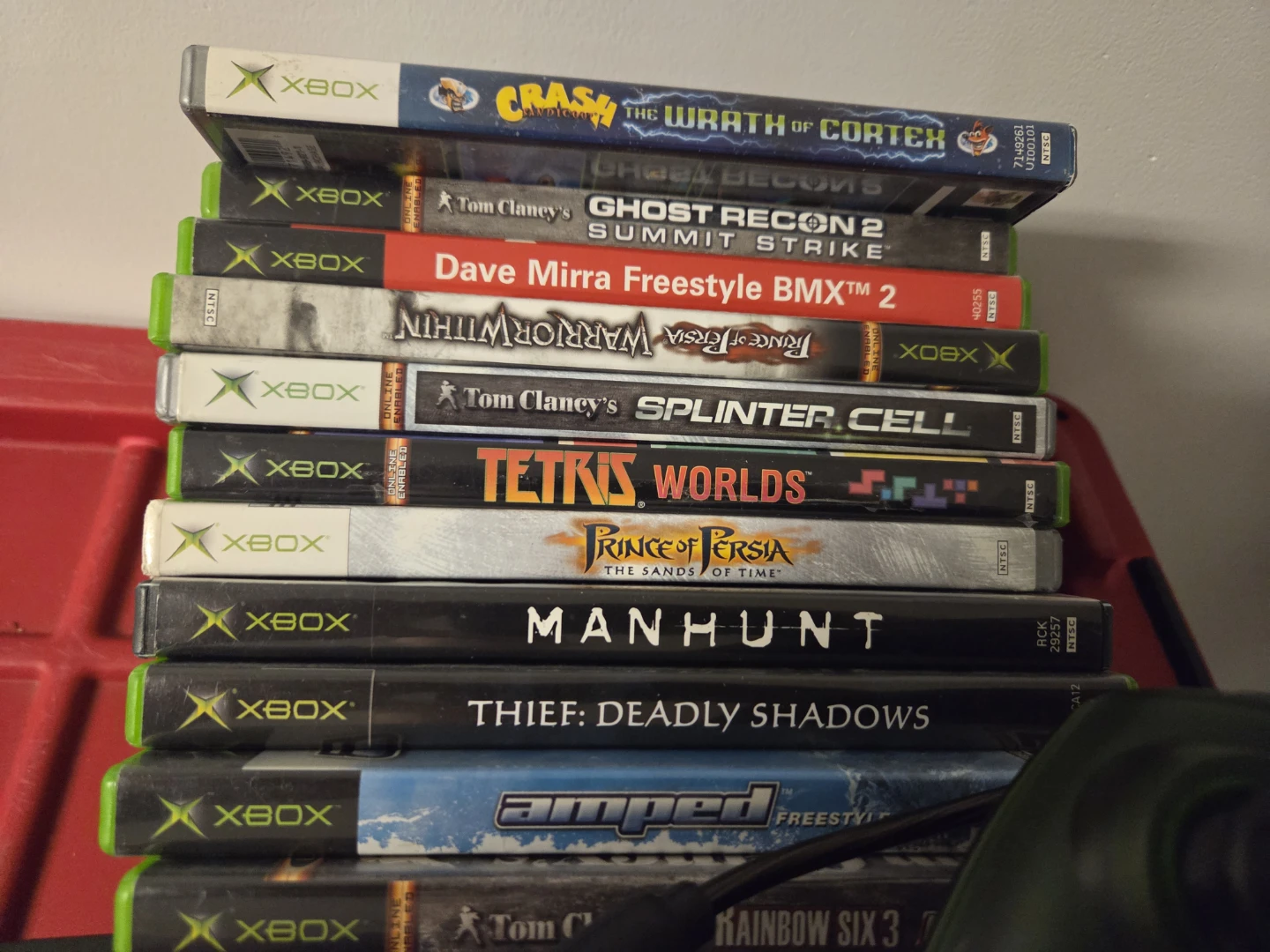 Original Xbox Console Bundle Modded+games in/ disk+controllers - photo 4