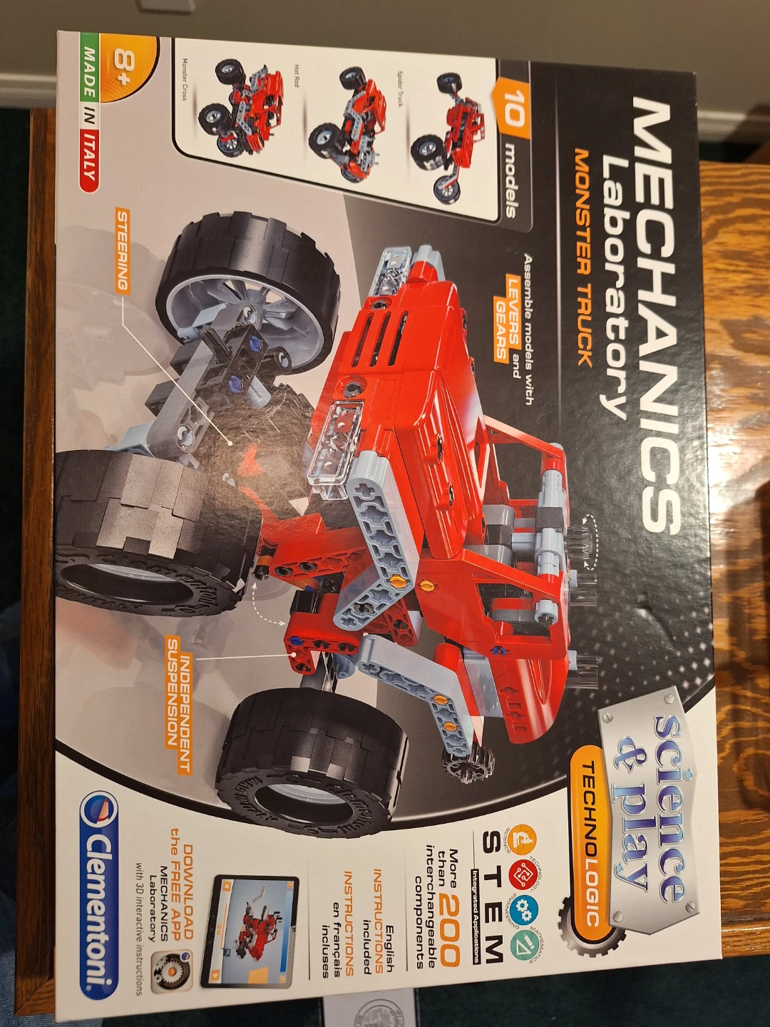 Clementoni Mechanics Laboratory Monster Truck Set