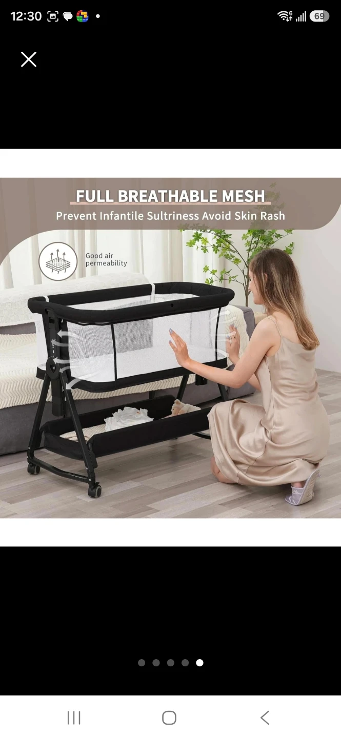 Brand New Baby Bassinet / Bedside Sleeper – $100