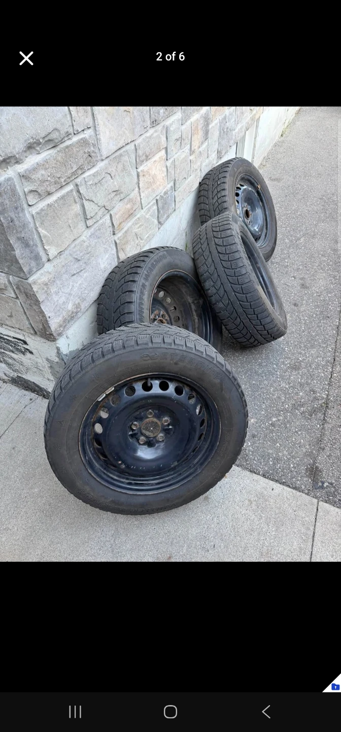 Eternity Winter Warrior Tires on rims 245/60R18 5x120 Bolt