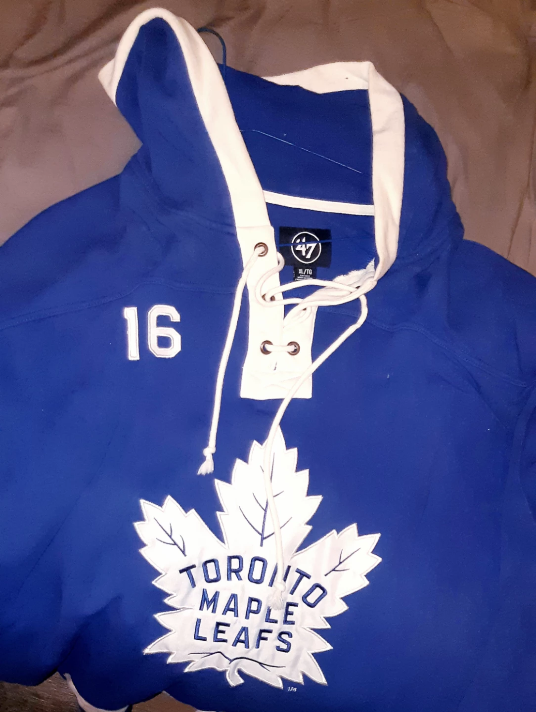 47 Brand Toronto Maple Leafs Marner Lace Hoodie