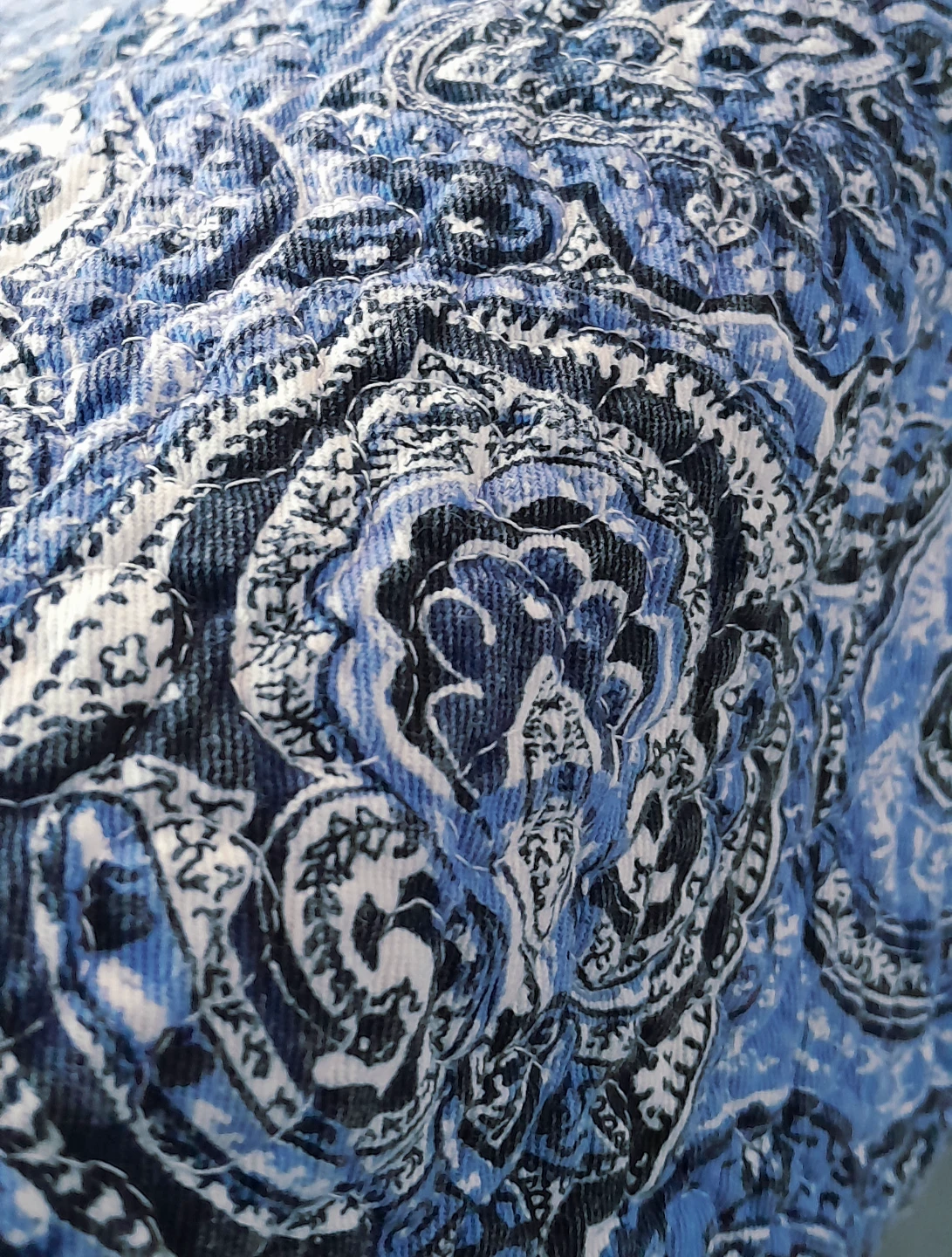 Traditions Collection Quilt Blue Paisley - photo 3