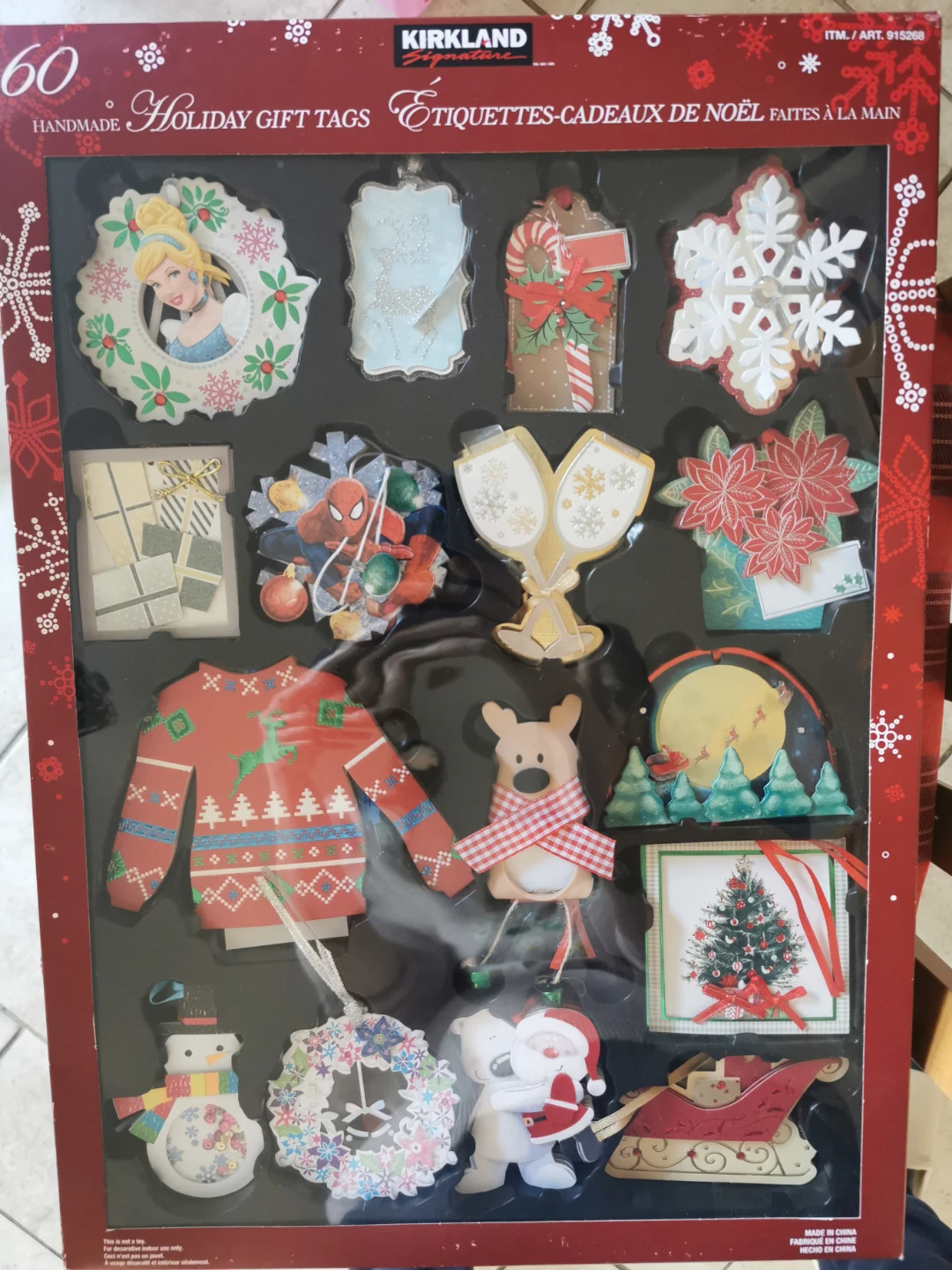 Kirkland Signature Handmade Holiday Gift Tags
