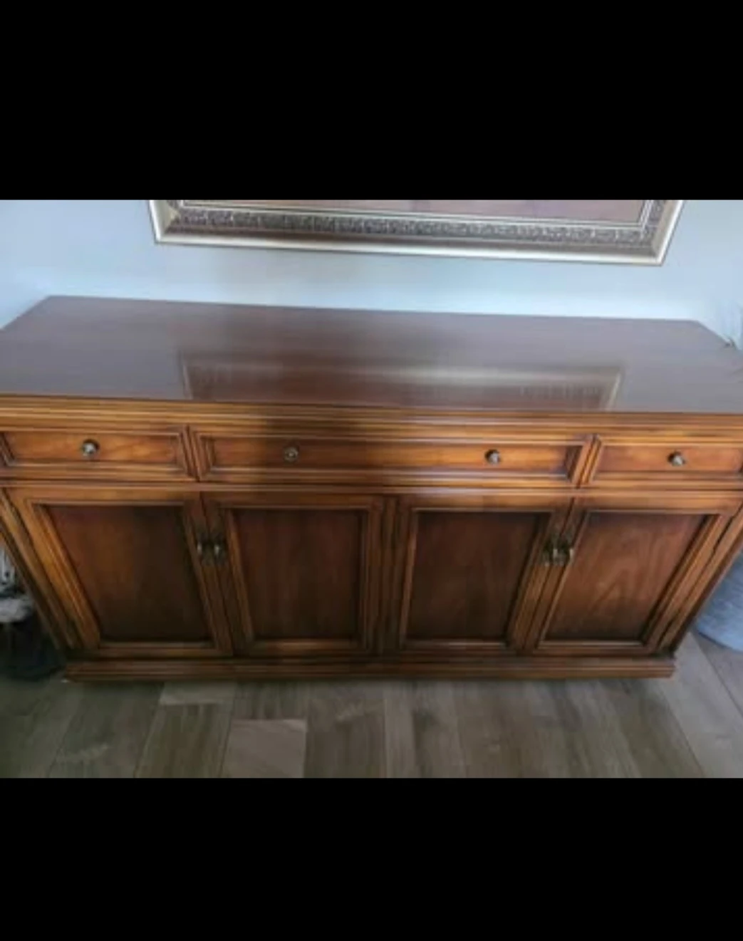 Solid Wood Sideboard Cabinet