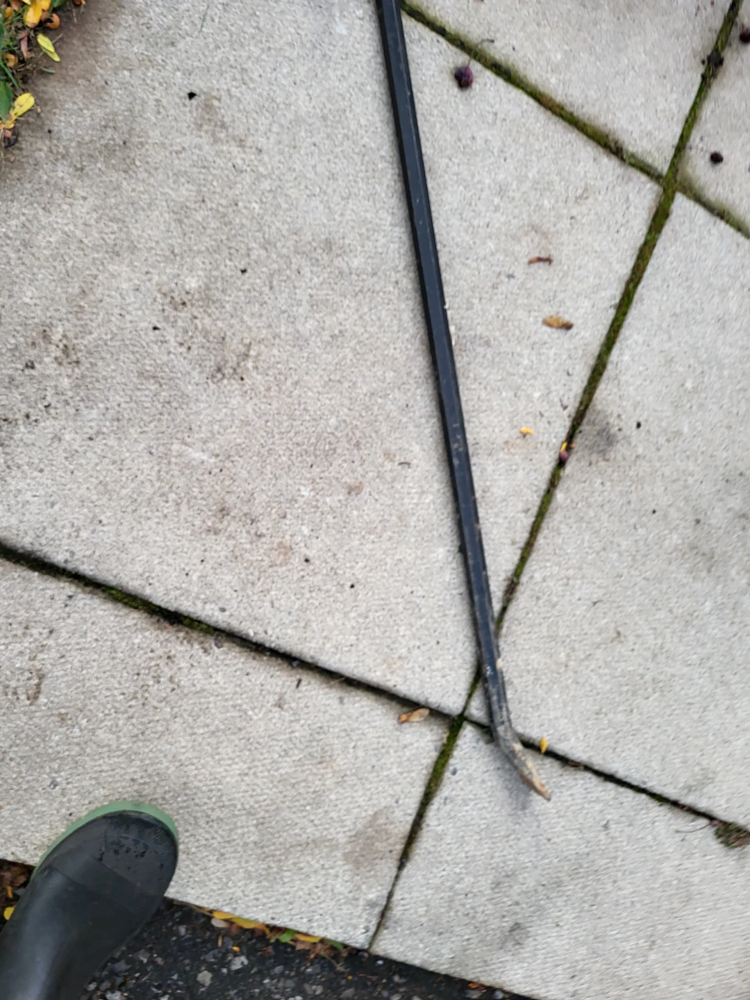 35-inch steel wrecking crowbar bar