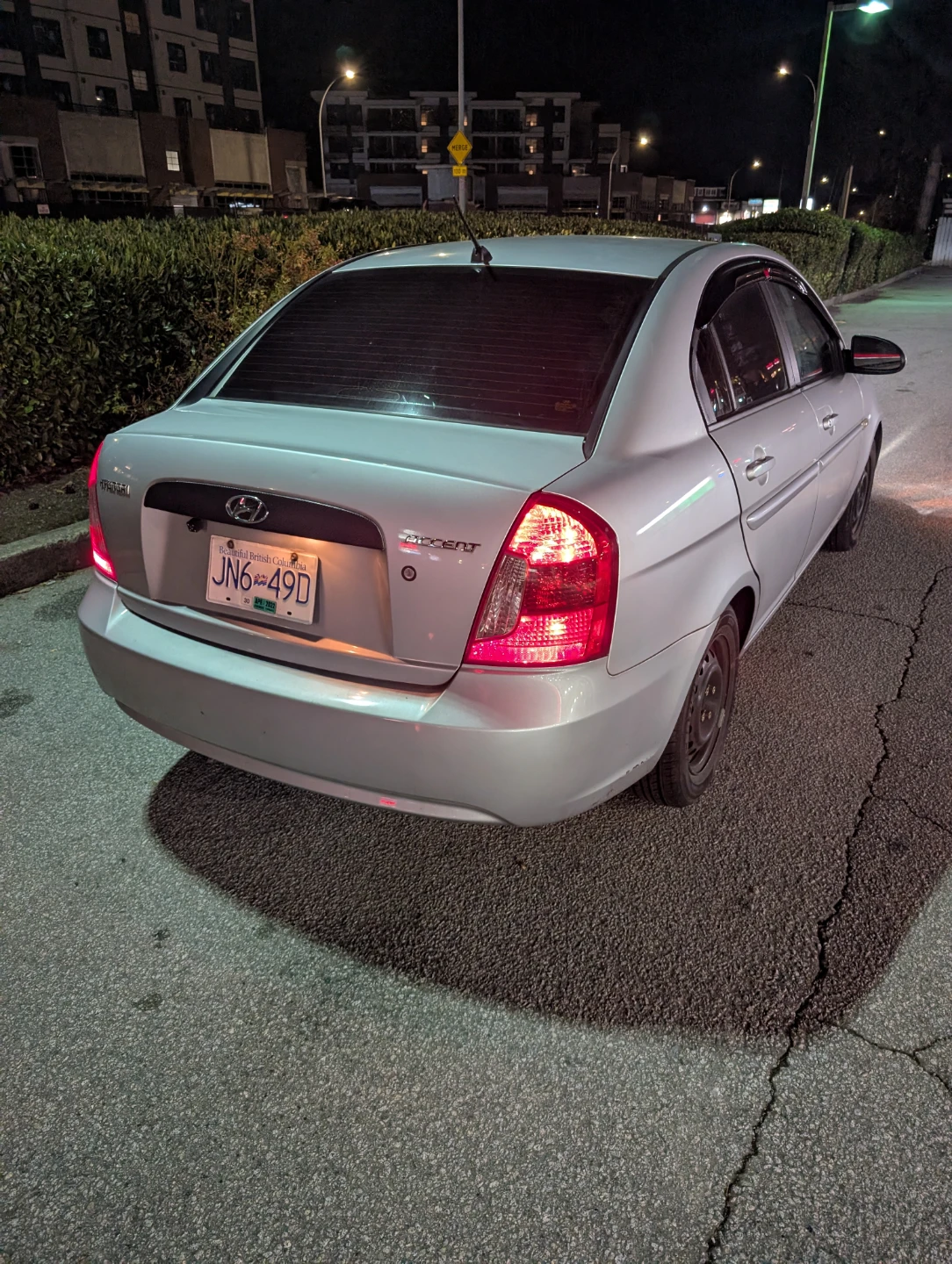 2006 Hyundai Accent Silver Low kms