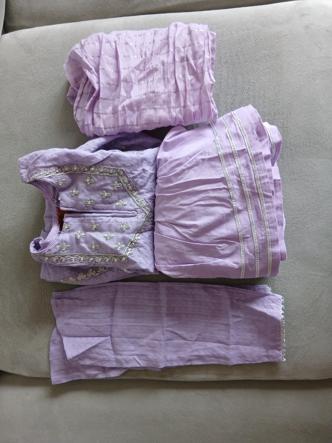 Norita Children's Lilac Traditional Suit, Size 24 - photo 4