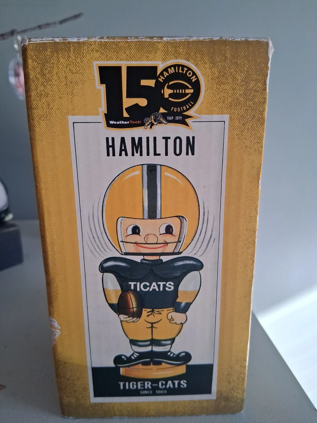 Hamilton Tiger-Cats 150th Anniversary Bobblehead