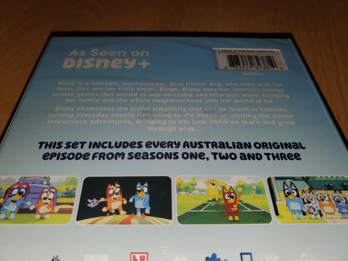 Sealed - Bluey Seasons 1-3 DVD Set - photo 3