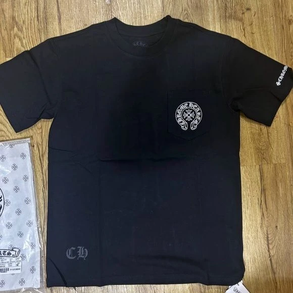 Chrome Hearts Black Short Sleeve T-Shirt