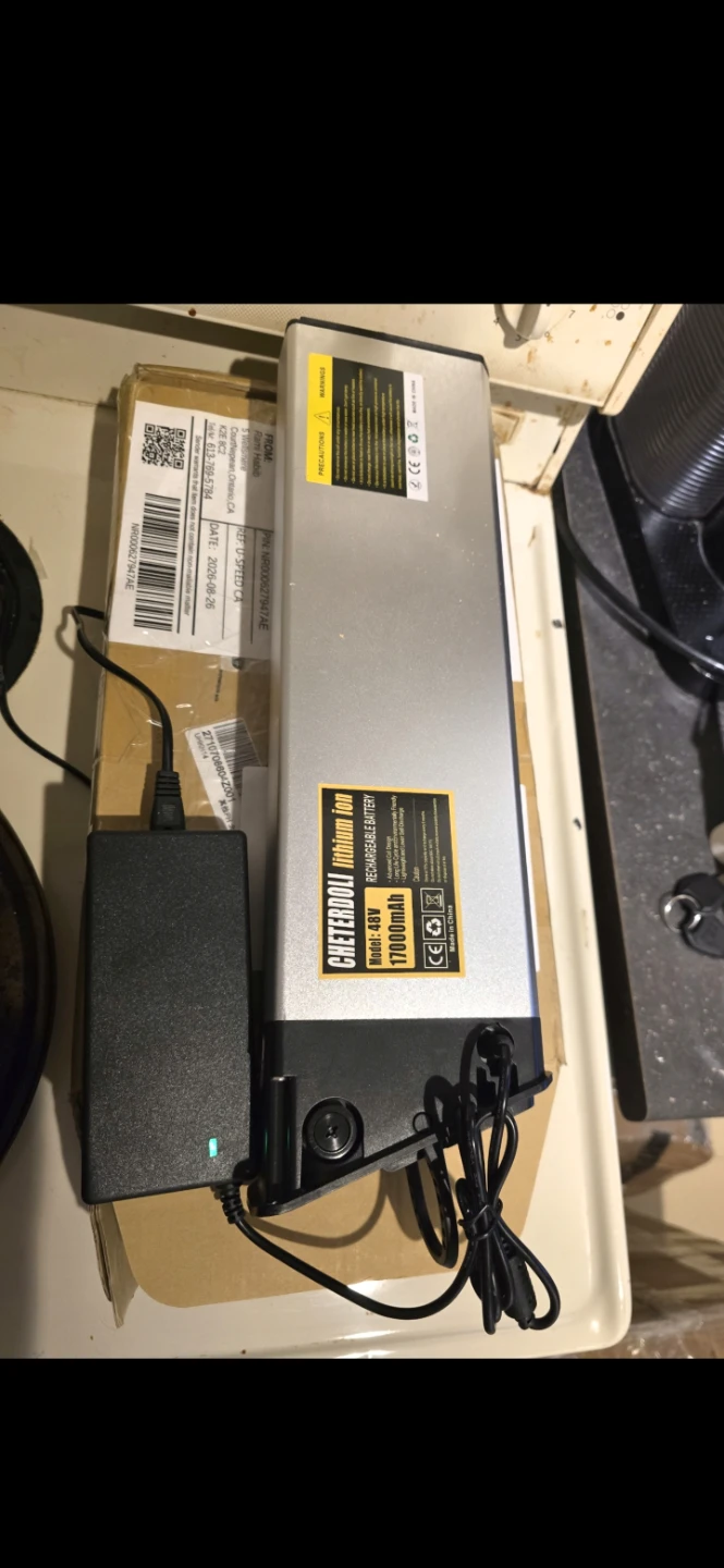 Cheterdoli 48V 17000mAh Lithium Ion Battery