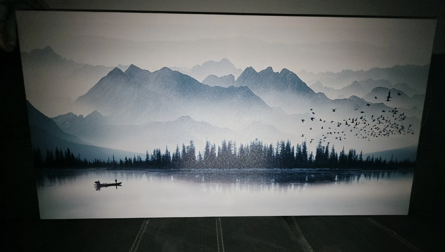 Indigo Canvas Wall Art