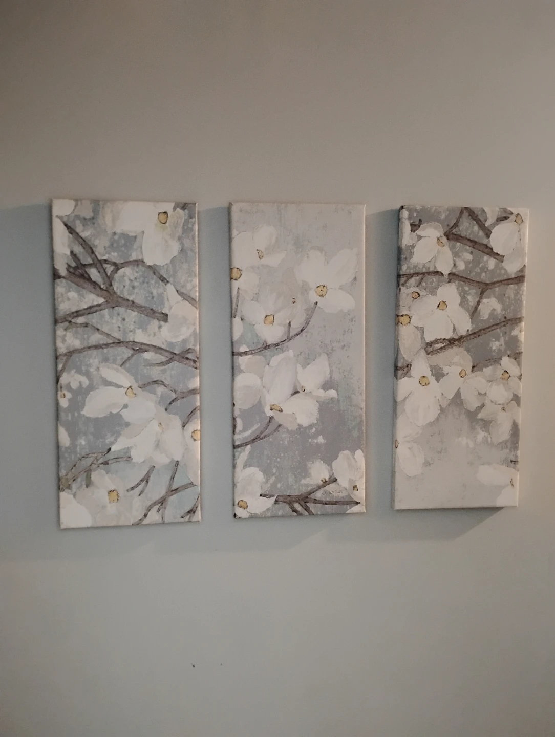 3-Piece Floral Canvas Wall Art Set