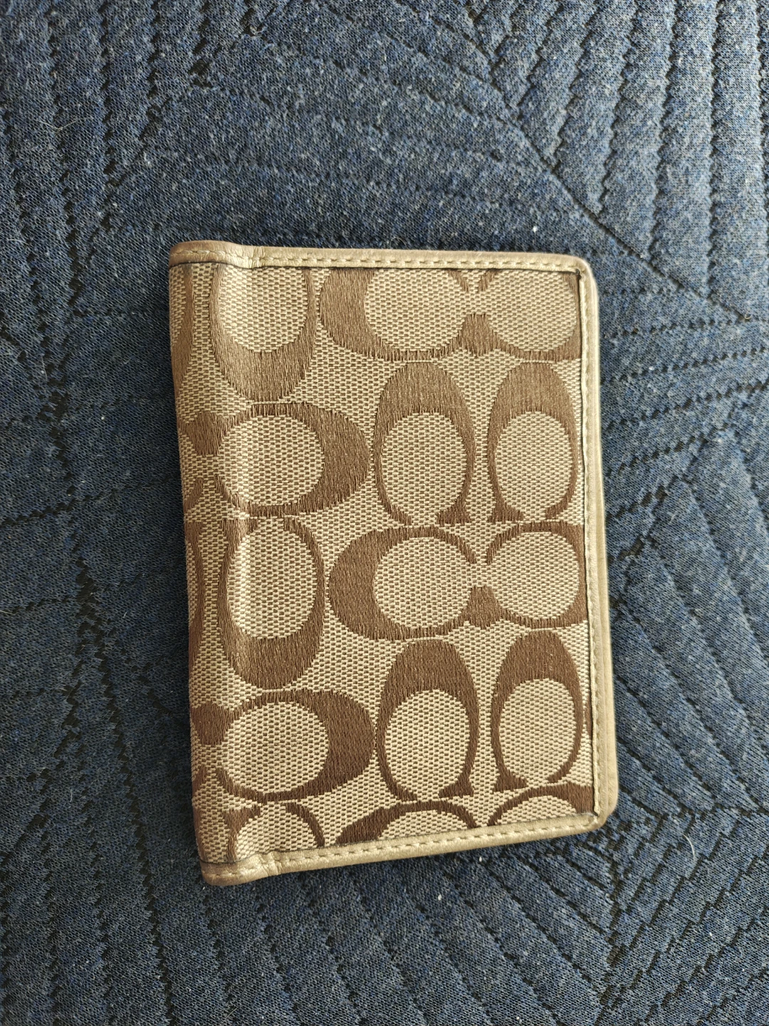 Coach Signature Passport Holder - photo 2