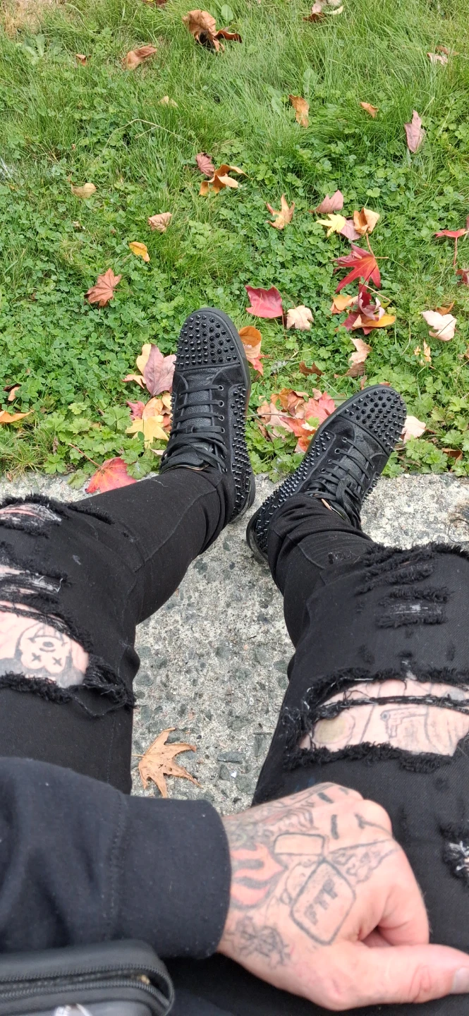 Christian Louboutin Louis Orlato Spikes Sneakers - photo 3