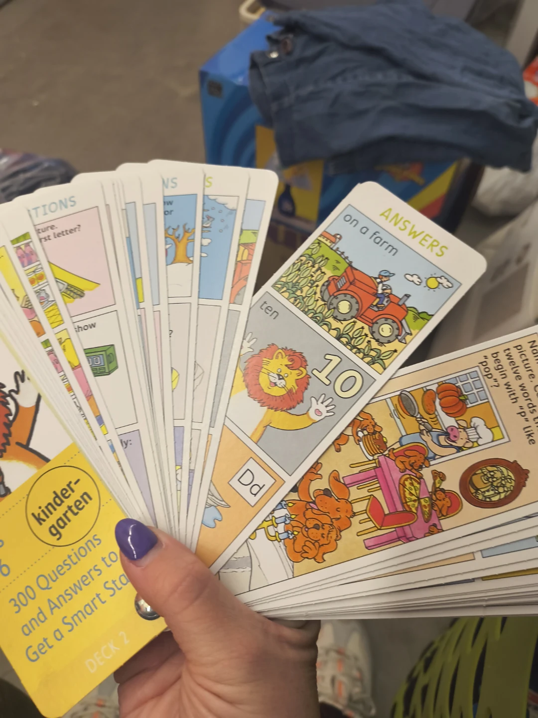 Brain Quest Kindergarten Educational Card Deck - photo 2