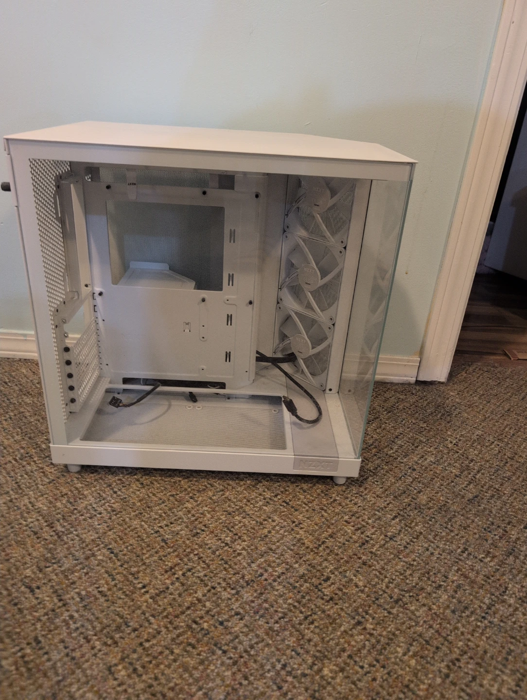 NZXT H6 Flow Computer Case White - photo 2