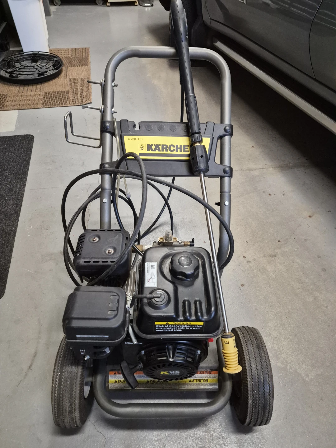 Karcher Pressure Washer G2800 OC.Runs great