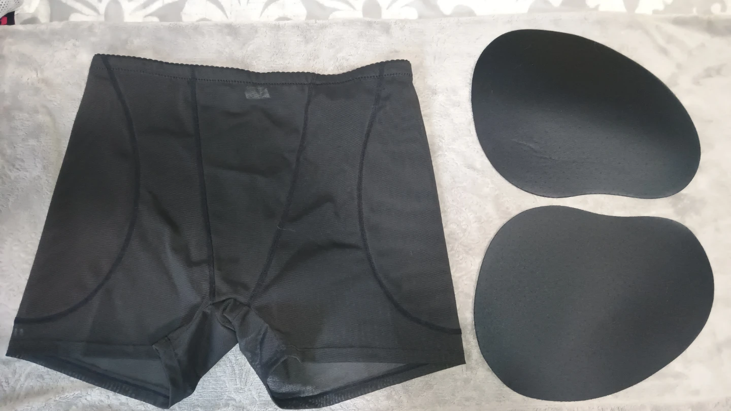 Black hip Enhancer Shapewear Shorts - photo 2