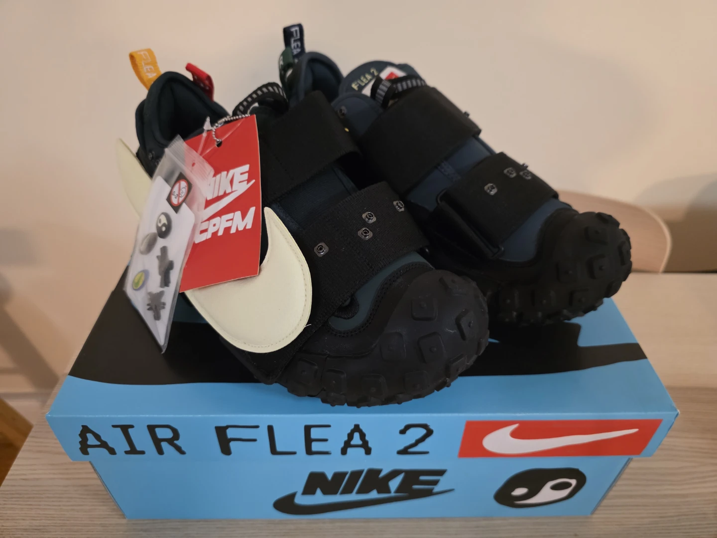 Nike CPFM Air Flea 2 Faded Spruce - photo 2