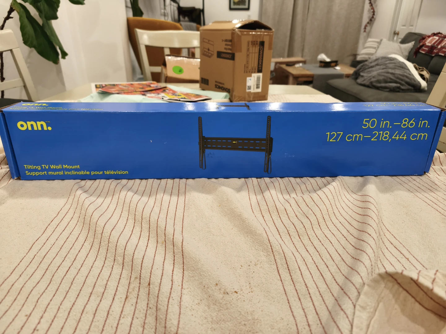 Onn Tilting TV Wall Mount 50-86 inches