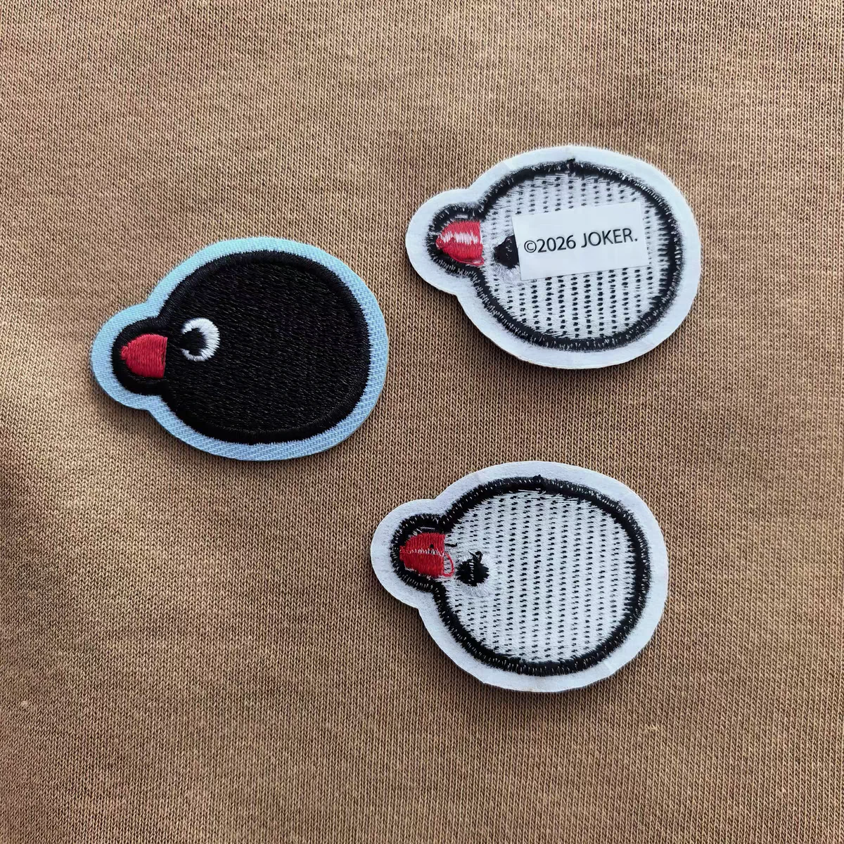 Pingu Embroidered Iron-on Patches - photo 2