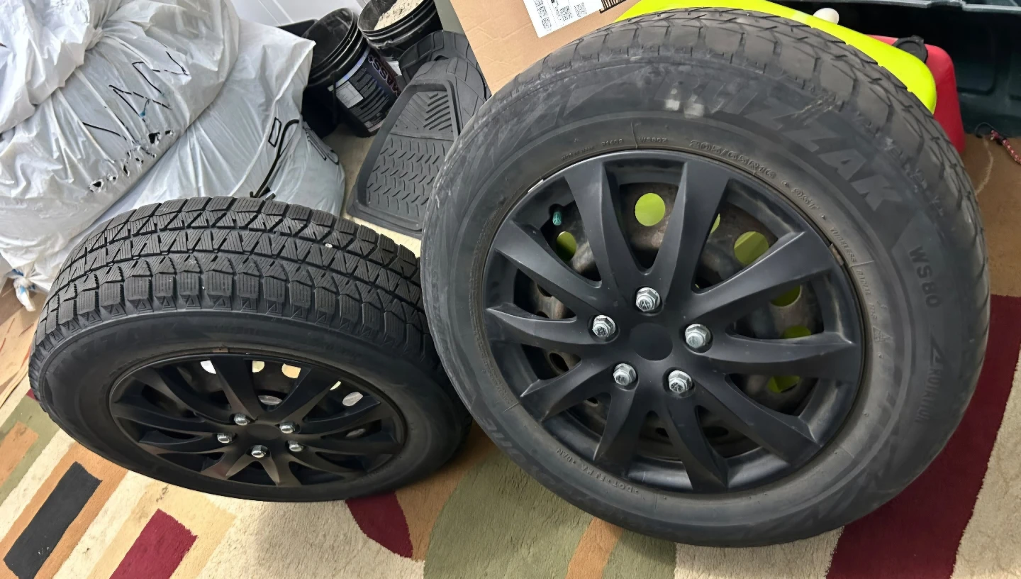 Set of 4 Bridgestone Blizzak WS80 Winter Tires - photo 5