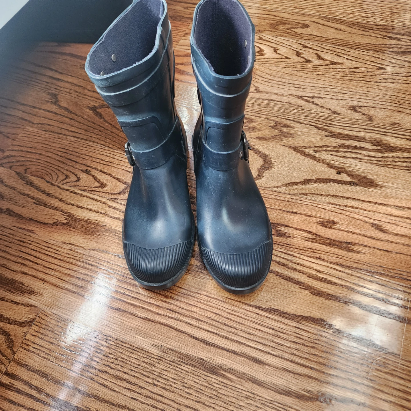 Coach Lester Black Rubber Rain Boots - photo 4