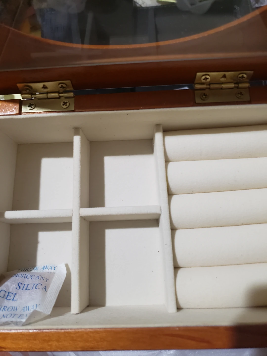 Light Oak Finish Jewelry Box - photo 2