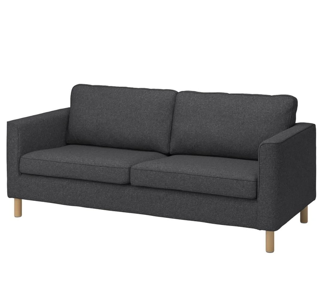 IKEA Grey Sofa - photo 4