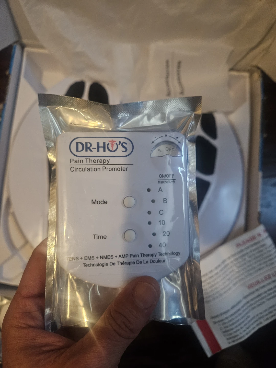 DR-HO'S Circulation Promoter Deluxe,TENS System for Feet/Legs - photo 4