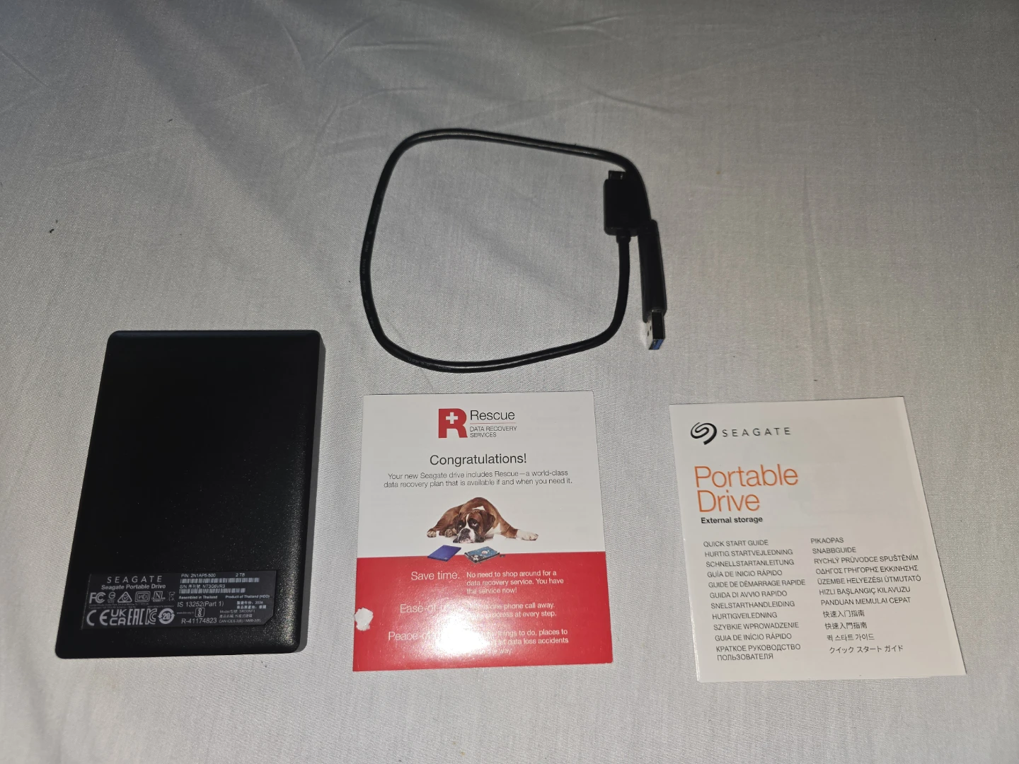 2TB SEAGATE EXTERNAL HARD DRIVE FOR SALE - photo 2