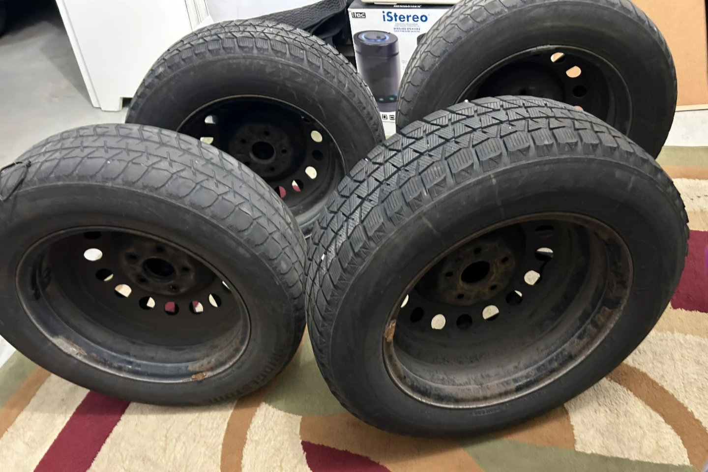 Set of 4 Bridgestone Blizzak WS80 Winter Tires - photo 3