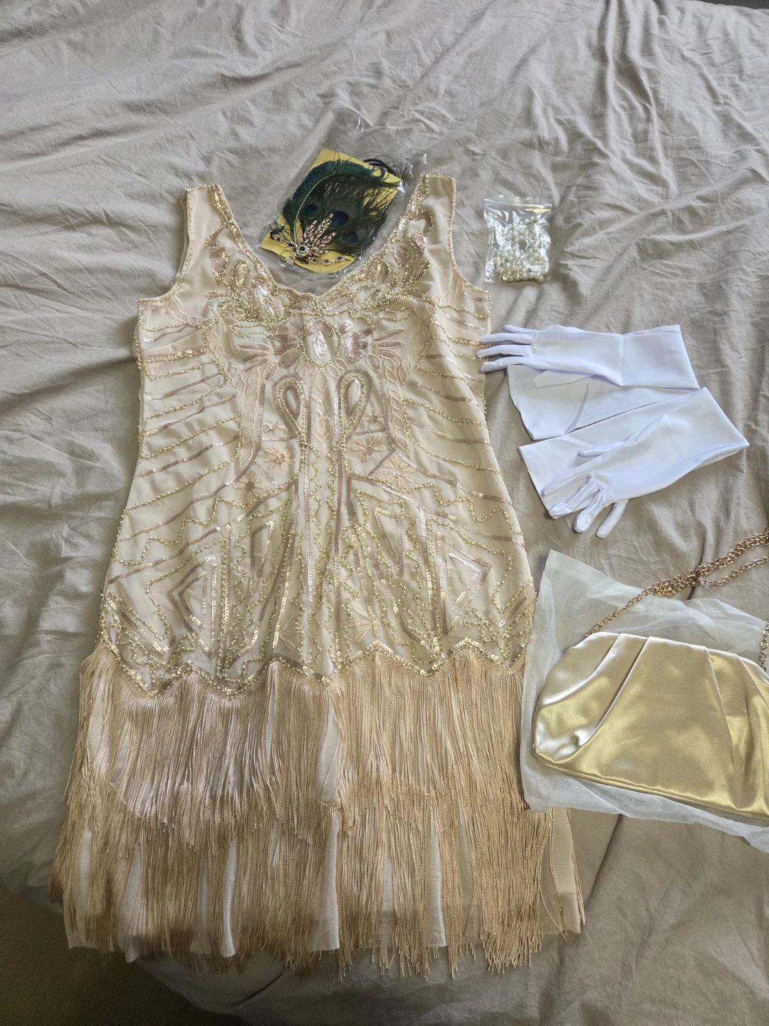 ​✨ Complete Luxury 1920s Flapper / Great Gatsby Costume Set! ✨ - photo 2