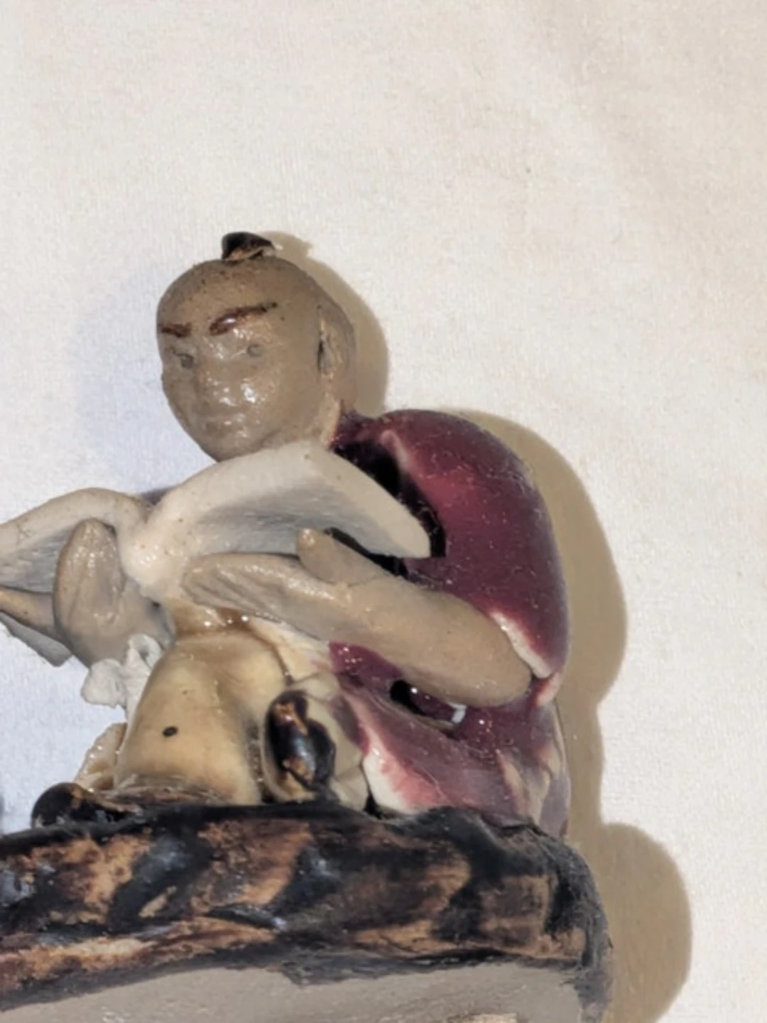 Asian Artisan Figurine 3 in tall - photo 3