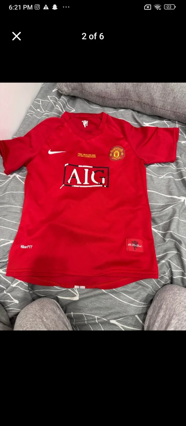 Nike Manchester United Ronaldo Jersey and Shorts Set