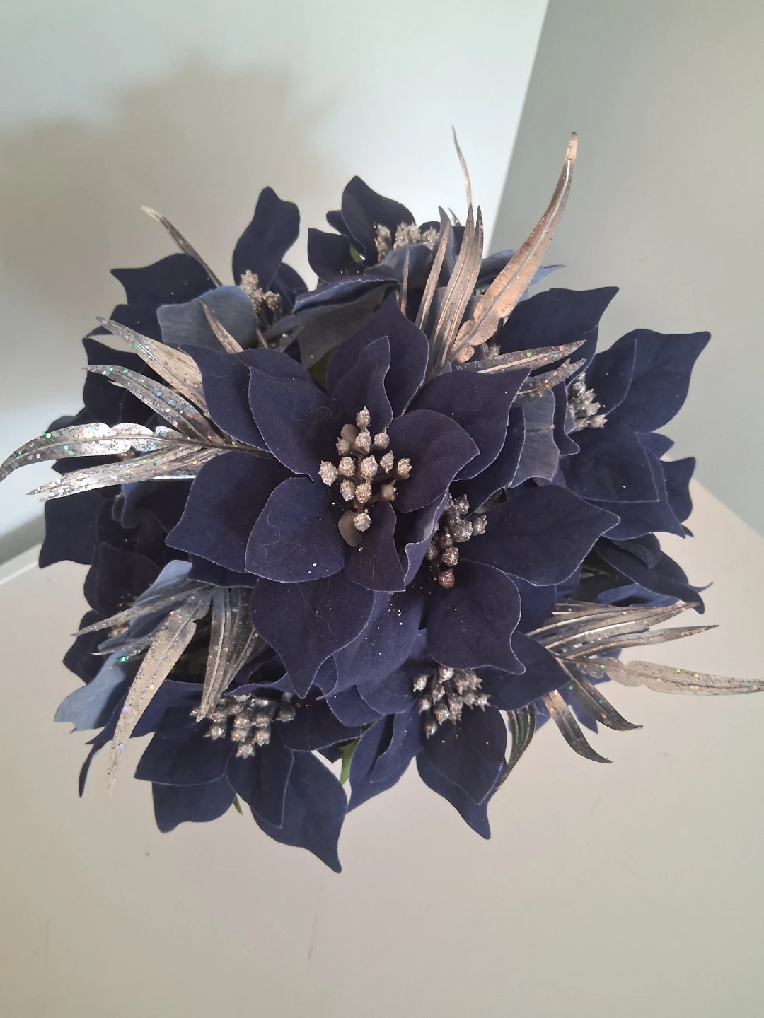 Winter Wishes Floral Poinsettia Arrangement - photo 2