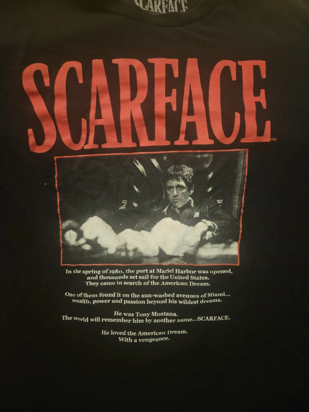 Scarface Tony Montana T-Shirt 2X - photo 2
