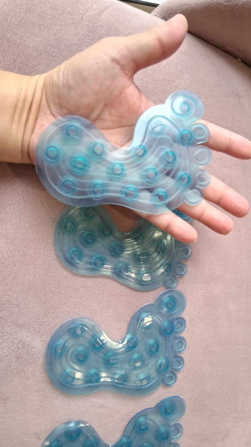 anti slip mini bathtub suction stickers 4 pcs - photo 2