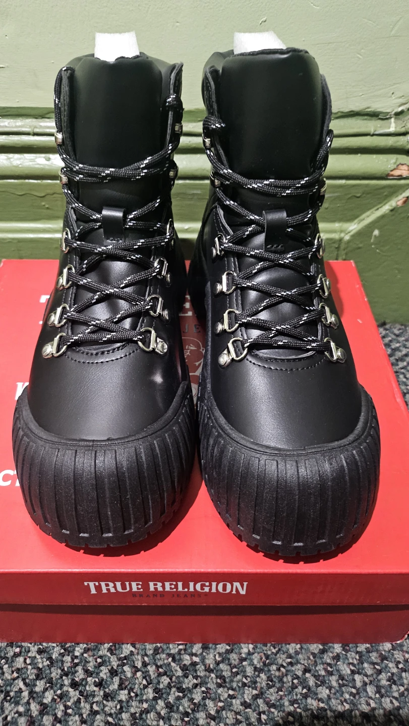 True Religion TR-CHRIS-S Black Boots Size 9 - photo 2