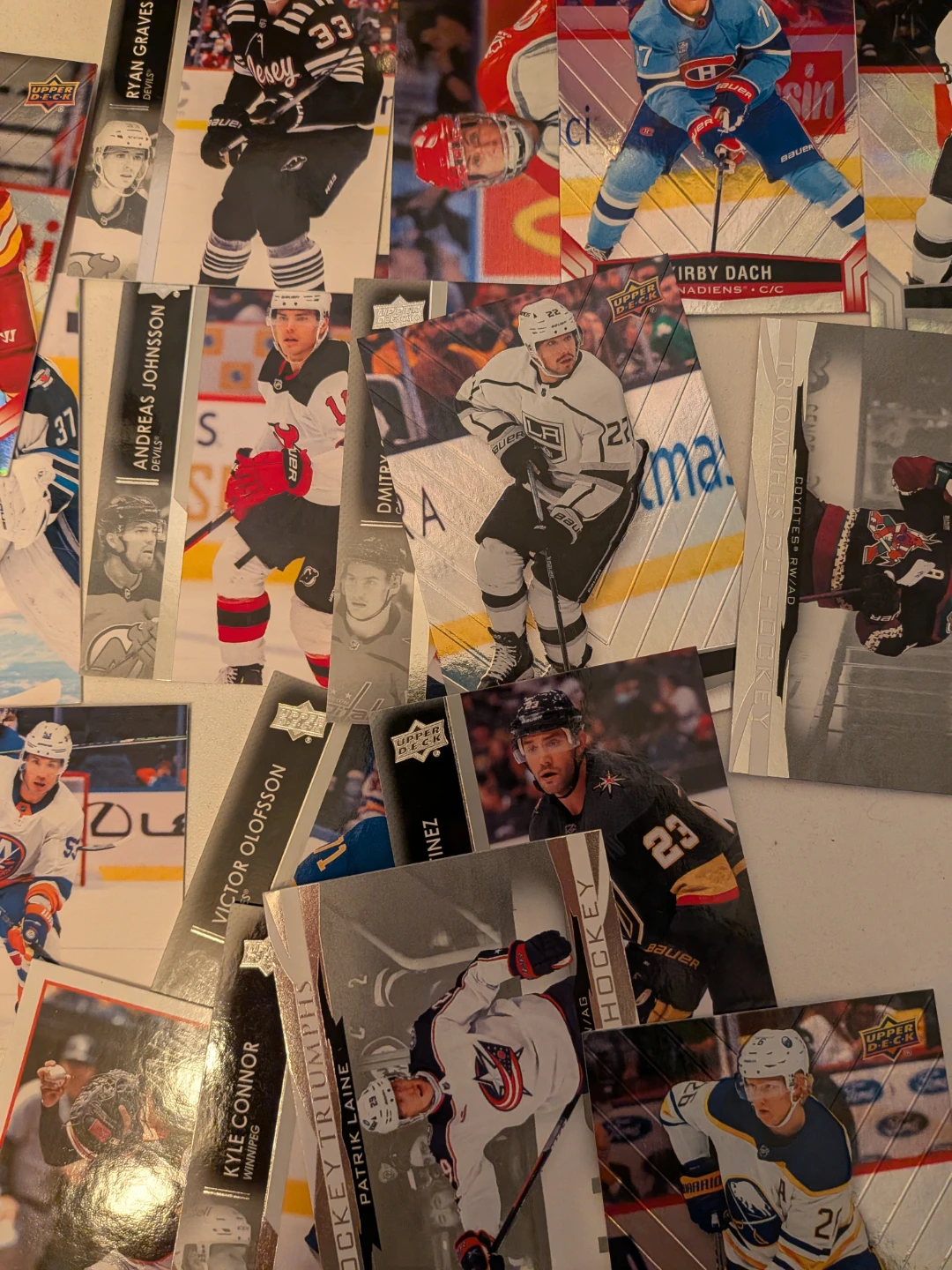 Collection of NHL Upper Deck Hockey Trading Cards - photo 4