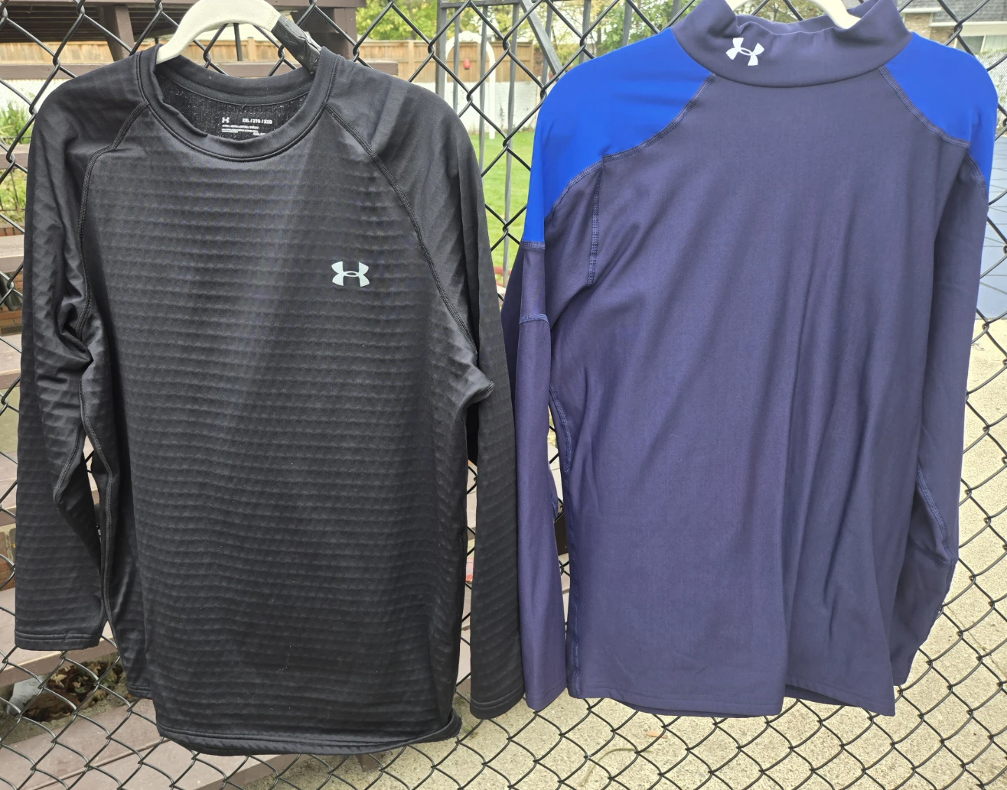 COLDGEAR Under Armour Men's 2X/XXL Shirts.  Two.