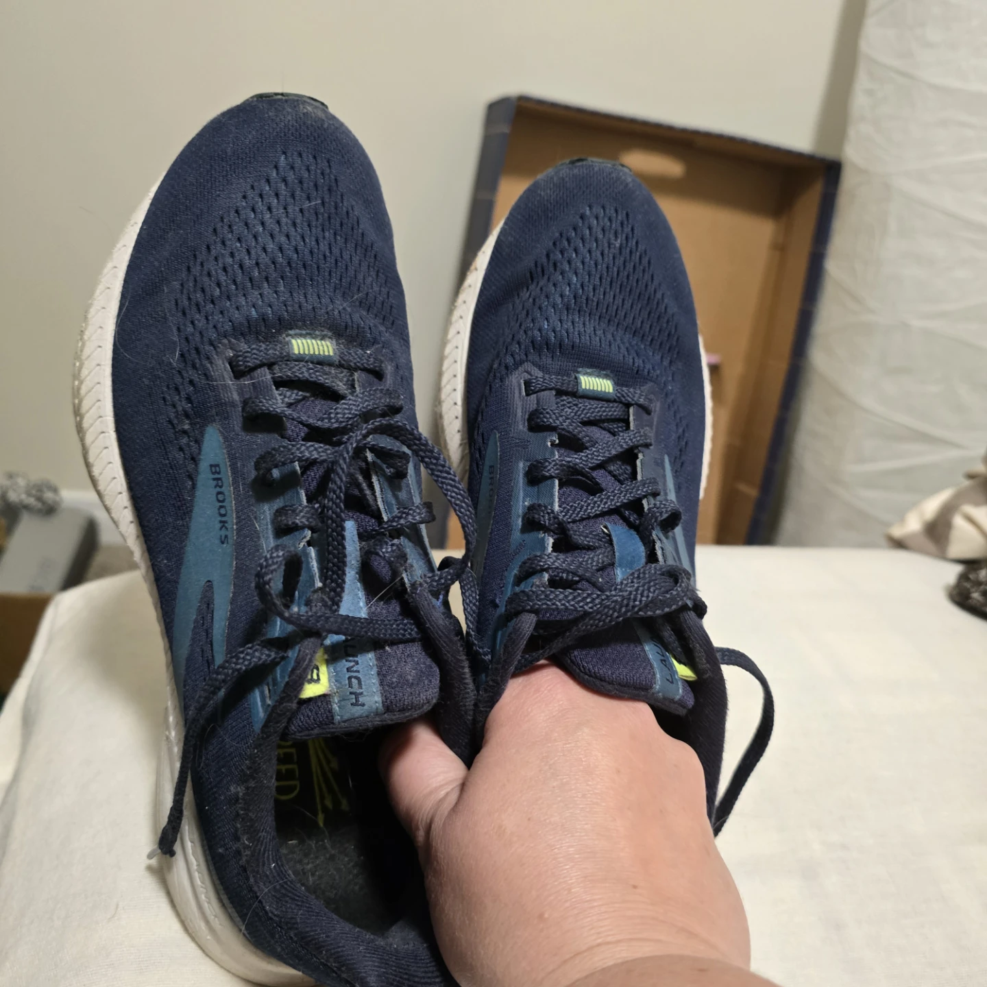 Brooks Launch Running Shoes Navy Size 7