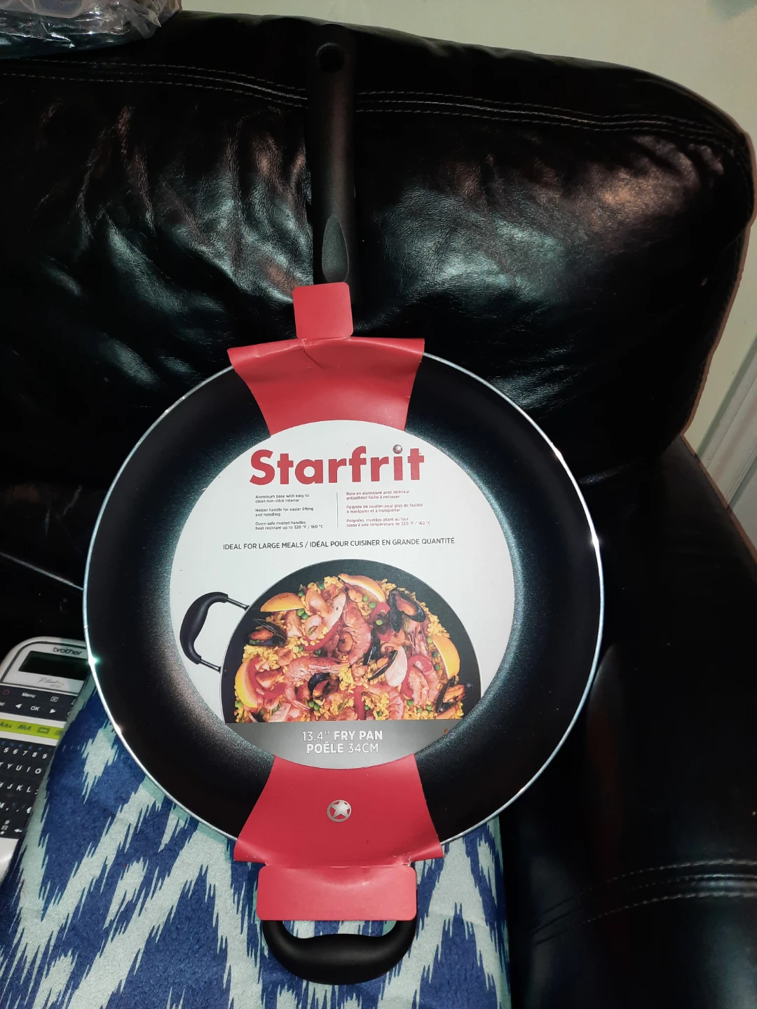 Large NWT Starfrit 13.4" - 34cm Deep Fry Pan - photo 2